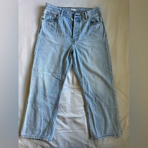 Levi’s Ribcage Ankle Straight Jeans size 32